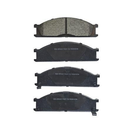 RDB438 RDA Brakes GP Max Front Brake Pads DB438