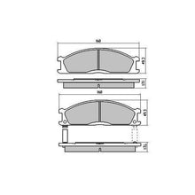 Load image into Gallery viewer, RDB438 RDA Brakes GP Max Front Brake Pads DB438