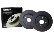 RDA642 RDA Front Brake Disc Rotor Pair 260mm