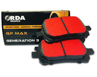 Volkswagen Golf Mk7 Front Brake Pads including Wear Sensor RDB2267 RDA Brakes GP Max DB2383