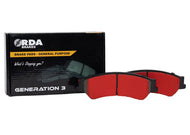 Ford Falcon BF Rear Brake Pads DB1376 RDA GP Max RDB1376