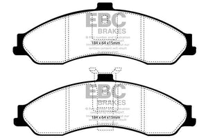 EBC Redstuff Ceramic Brake Pads Front Holden Calais VZ DP31505 DB1331