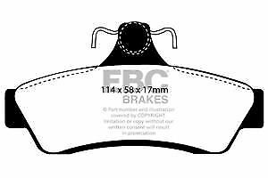 EBC Yellowstuff Brake Pads Rear Holden Ute VZ DP41506 DB1332
