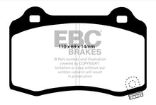 Load image into Gallery viewer, EBC Yellowstuff Brake Pads Rear Holden Commodore VF Brembo DP41788 DB2260