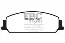 Load image into Gallery viewer, EBC Yellowstuff Brake Pads Front Holden Commodore VF V6 V8 DP41833 DB1765