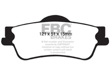 Load image into Gallery viewer, EBC Redstuff Ceramic Brake Pads Rear Holden Ute VF V6 V8 DP31834 DB1766