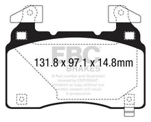 Load image into Gallery viewer, EBC Yellowstuff Brake Pads Front Holden Ute VE Brembo DP43028