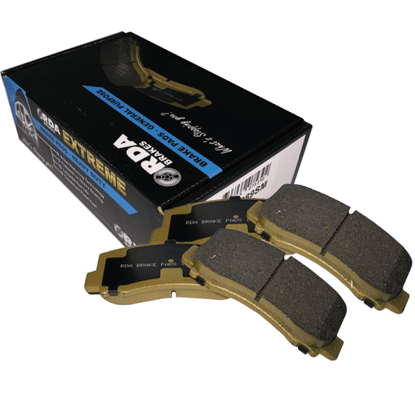 RDX1345SM - RDA Front Brake Pads - Extreme Heavy Duty - Heavy Braking / Carrying Heavy Loads / Towing