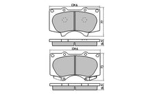 Load image into Gallery viewer, RDB1482 RDA GP Max Front Brake Pads DB1482