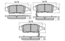 Load image into Gallery viewer, RDX1660SM - RDA Rear Brake Pads - Extreme Heavy Duty - Heavy Braking / Carrying Heavy Loads / Towing