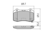 Load image into Gallery viewer, RDA Extreme Heavy Duty Brake Pads Rear Holden Ute VE Brembo RDX2083SM DB2260