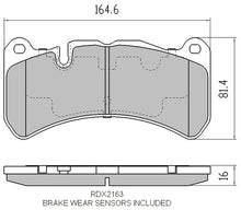 Load image into Gallery viewer, FPV F6 Typhoon BF Front Brake Pads DB1845 RDA Extreme Heavy Duty RDX2163SM